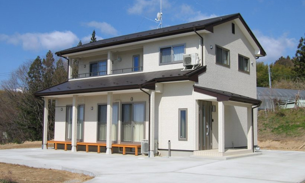 有限会社マルサ佐藤建設の施工事例「三春町 H様邸 室内も開放的で、内外部ともにお客様のこだわりが詰まった住まいです。」の公式掲載写真
